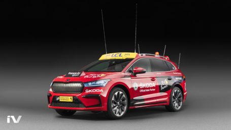 El ŠKODA ENYAQ iV se estrena en el Tour de Francia