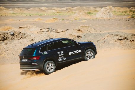 ŠKODA preparada para la Titan Desert