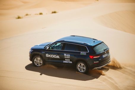 ŠKODA preparada para la Titan Desert