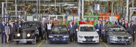 ŠKODA produce un millón de SUPERB y 250.000 de la tercera generación