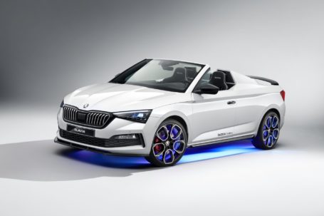 Dinámico, descapotable y emocional: el ŠKODA SLAVIA es el séptimo coche de los estudiantes