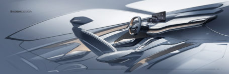 VISTAZO EXCLUSIVO: EL PROTOTIPO ŠKODA VISION iV DISPONDRÁ DE UN CONCEPTO INTERIOR NUEVO E INNOVADOR