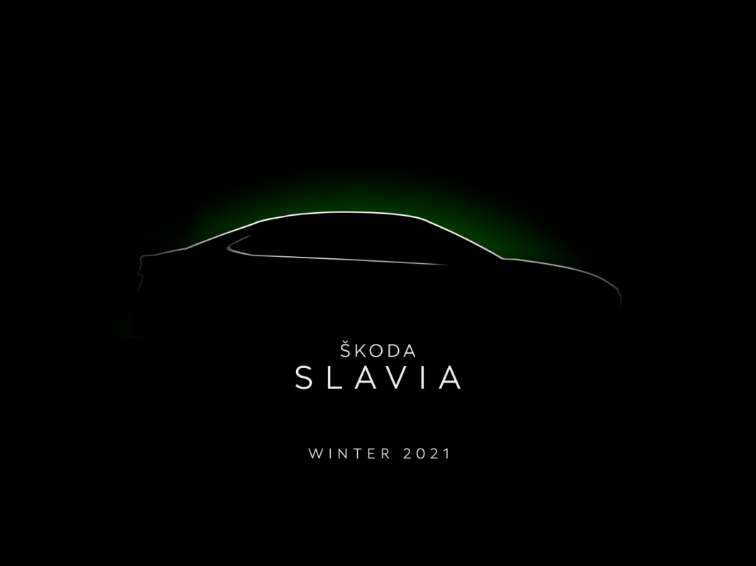 La nueva berlina de ŠKODA AUTO para el mercado indio se llamará SLAVIA