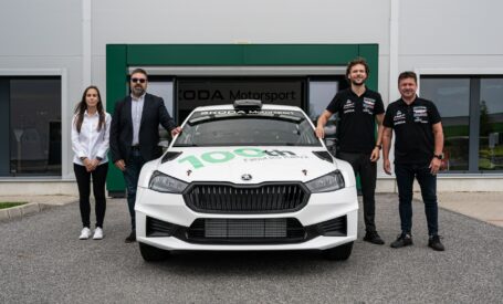 Škoda entrega su Fabia RS Rally2 número 100