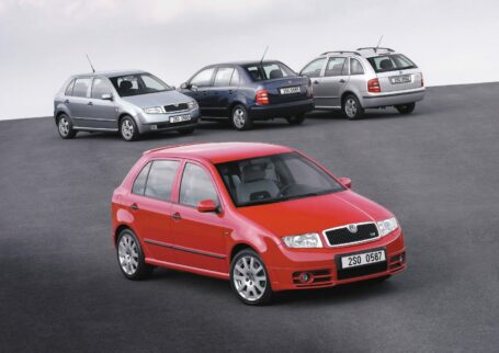 25 años del Škoda Fabia: un éxito constante a lo largo de cuatro generaciones