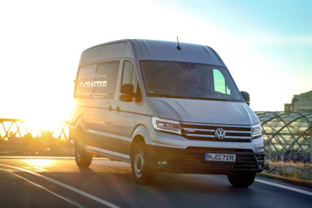 Volkswagen Vehículos Comerciales lanza en España el nuevo e-Crafter, 100% eléctrico
