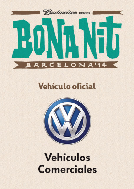 Volkswagen Vehículos Comerciales apuesta de nuevo por el Festival alternativo Bona Nit Barcleona OR EL FESTIVAL ALTERNATIVO «BONA NIT BARCELONA»