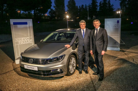 PUESTA DE LARGO DEL NUEVO VOLKSWAGEN PASSAT EN ESPAÑA
