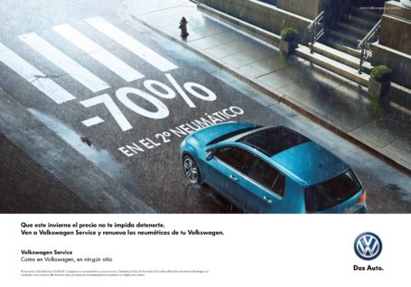 VOLKSWAGEN CENTRA SU CAMPAÑA DE INVIERNO EN EL CAMBIO DE NEUMÁTICOS CON PRECIOS CERRADOS Y MUY COMPETITIVOS