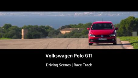 Imágenes dinámicas Polo GTI en circuito