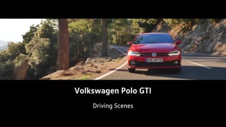 Imágenes dinámicas Polo GTI en carretera