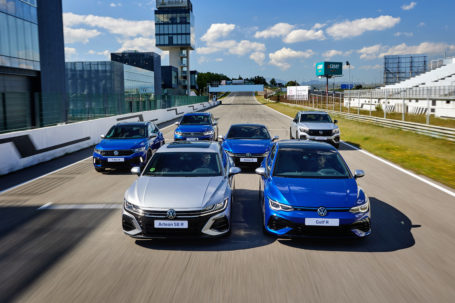 Volkswagen presenta la gama deportiva R más grande de su historia