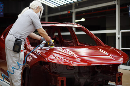 Fabricación del Volkswagen Taigo en Volkswagen Navarra