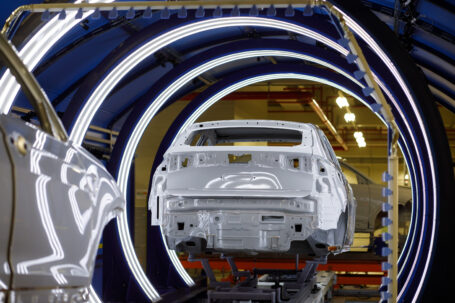 Fabricación del Volkswagen Taigo en Volkswagen Navarra
