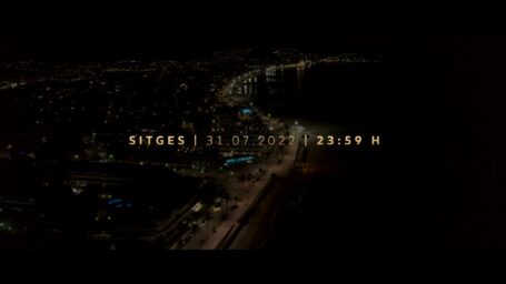 Volkswagen celebró en Sitges el mayor espectáculo de drones que se ha visto en España