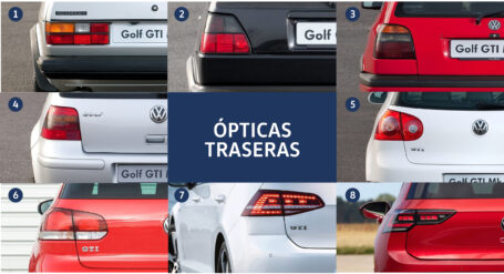 8 elementos de diseño carismáticos en las 8 generaciones del Golf