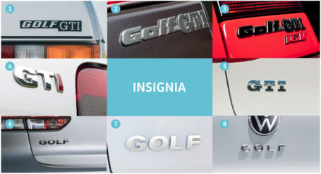 8 elementos de diseño carismáticos en las 8 generaciones del Golf